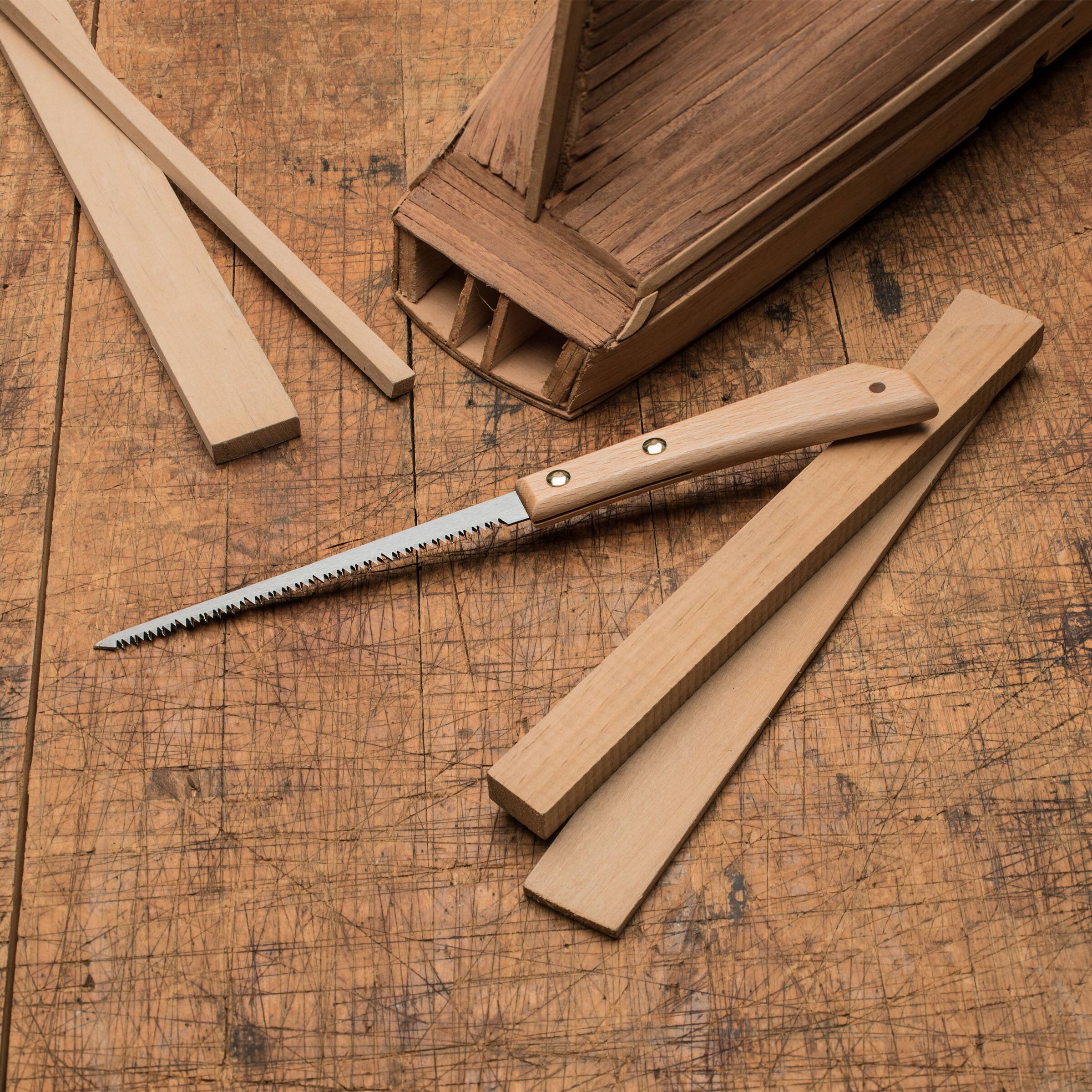 Alt View 1. Kings County Tools - Keyhole Saw 5” Japanese Detail Jab Trim Saw for Wood Moldings, Carving, Sheetrock or Drywall Cutting Tool.