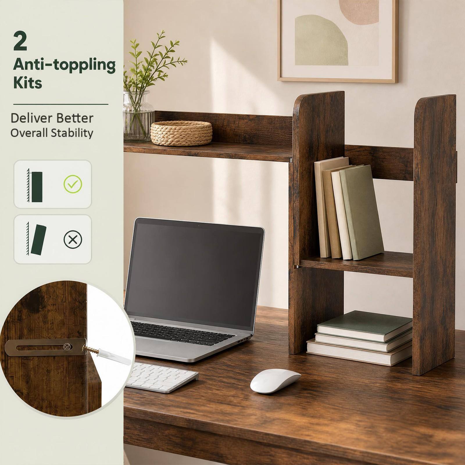 2 Anti-toppling Kits  
Deliver Better Overall Stability