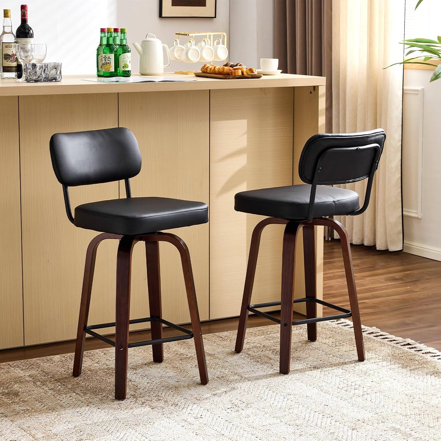 Brown Pu-Set of 2