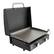 Alt View 5. VEVOR - Gas Griddle, 2 Burner Tabletop Griddle, 22 inch Portable Griddles Propane with Lid, Oil Drain Hole & Oil Collection Tray - Black.