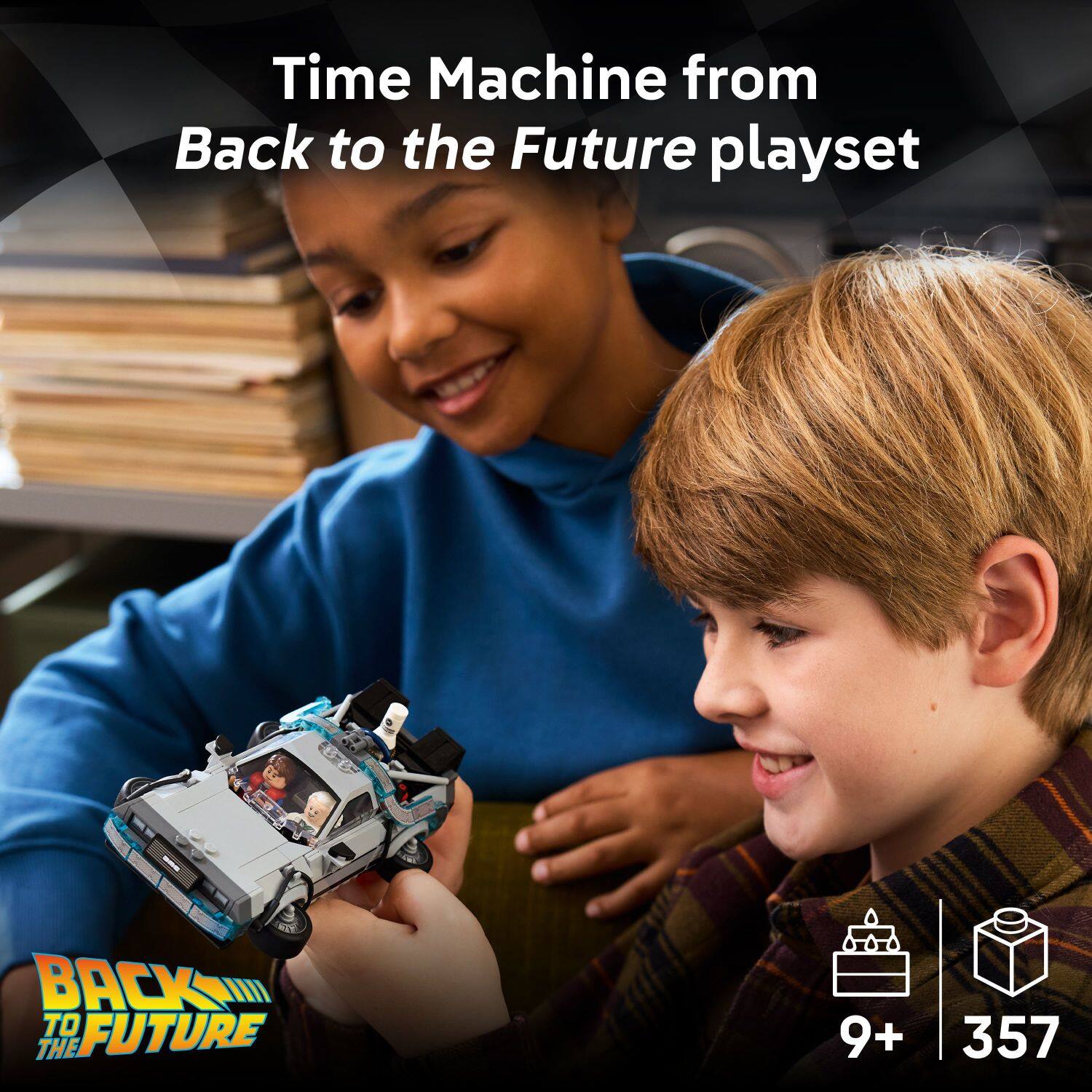 Time Machine from Back to the Future playset

BACK TO THE FUTURE

9+ 357