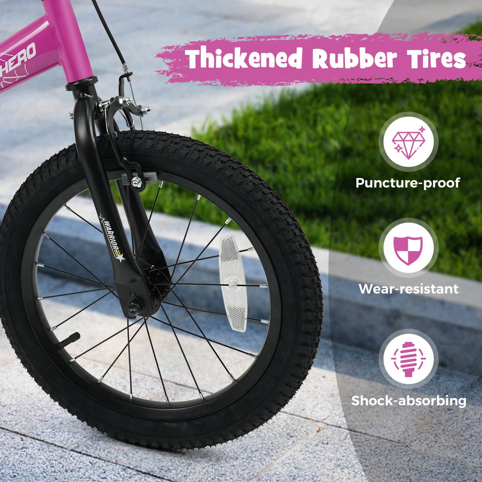 Thickened Rubber Tires

- Puncture-proof
- Wear-resistant
- Shock-absorbing