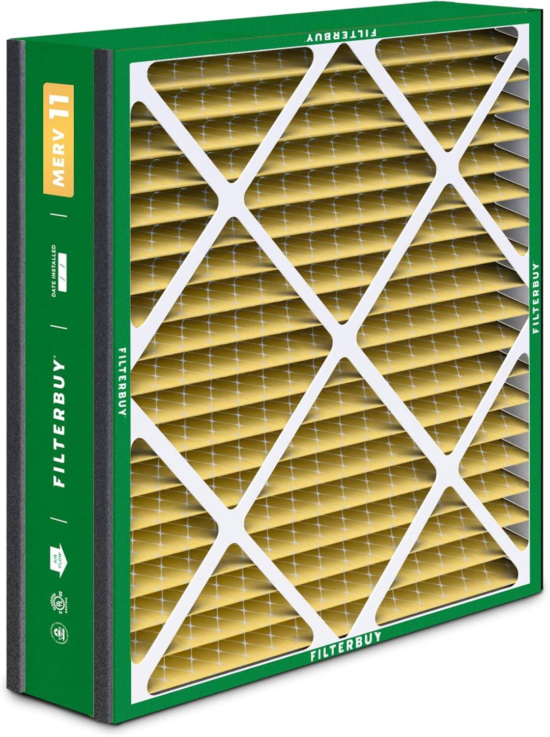 FILTERBUY MERV 11  
INSTALLED DATE  
FILTERBUY