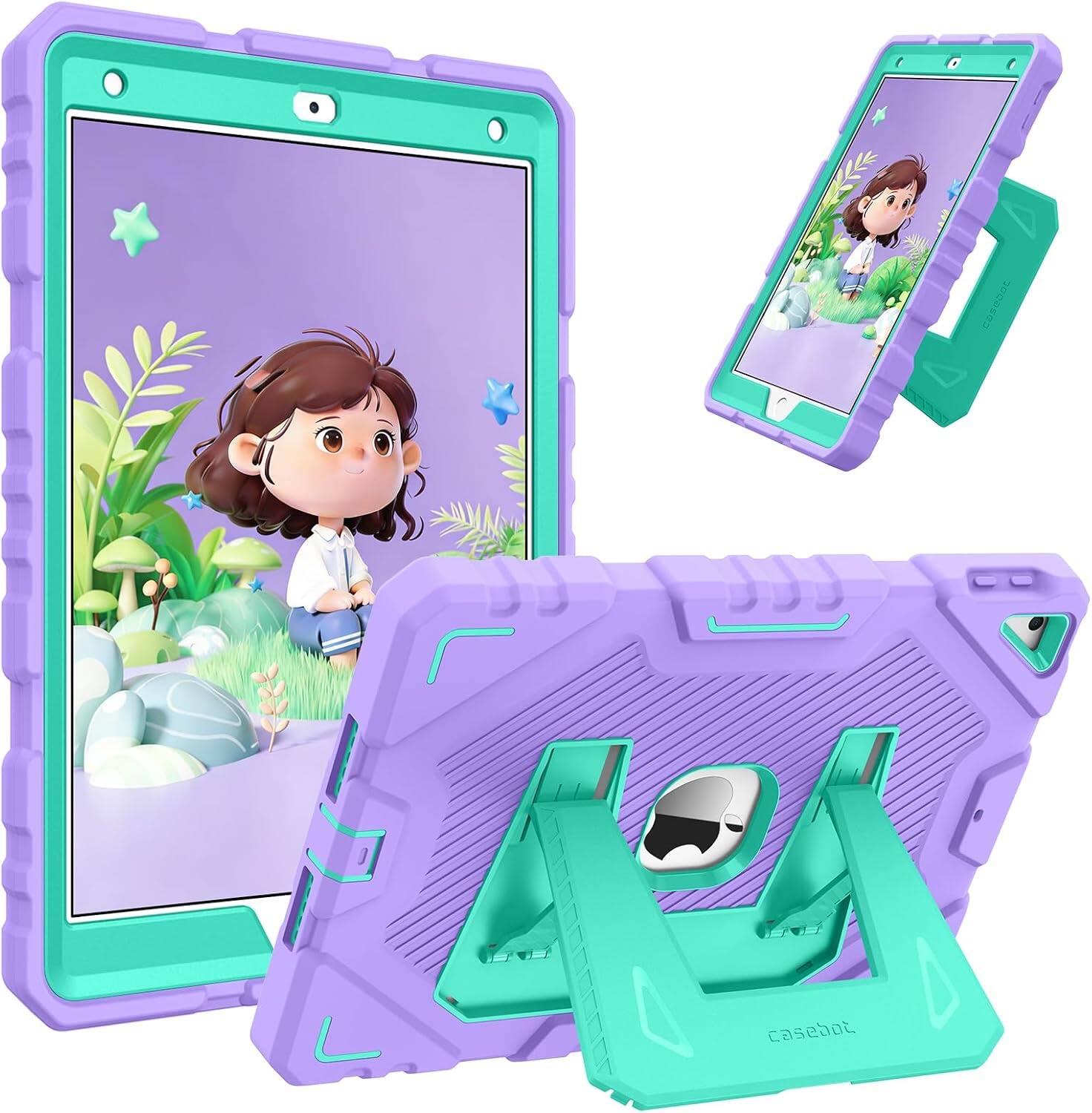 Purple/Green