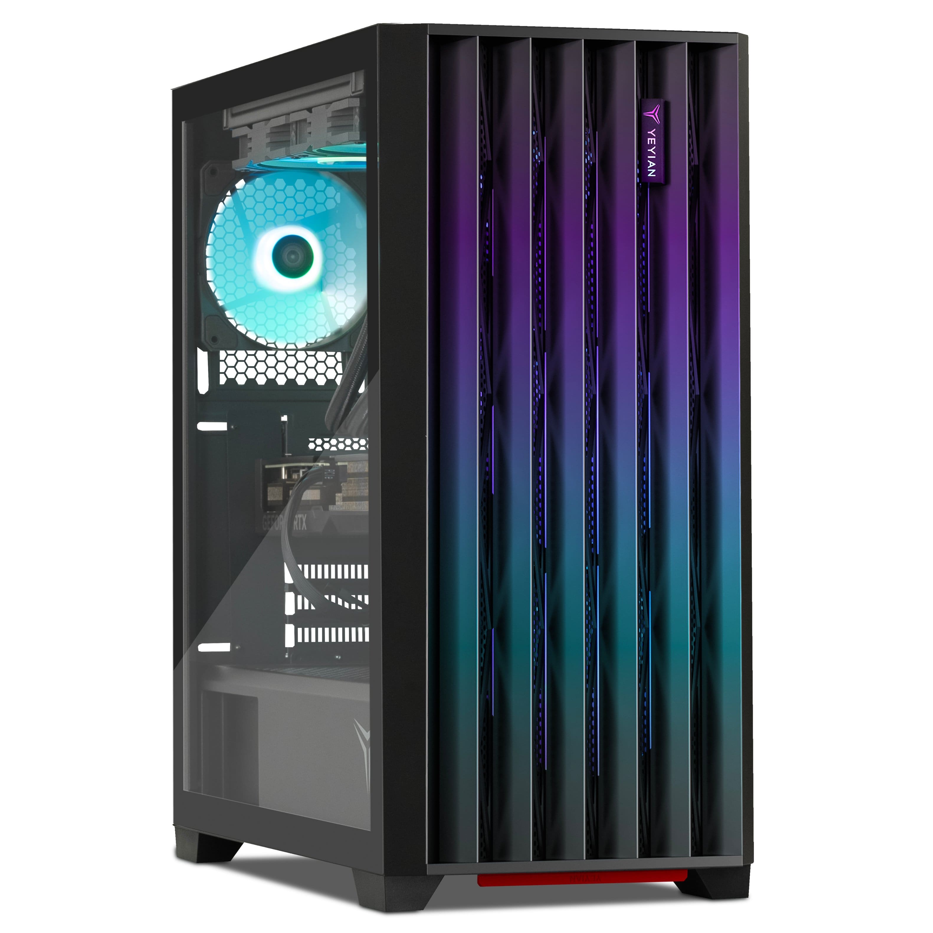 YEYIAN Phoenix Glass Gaming Desktop Intel Core i9 14900KF NVIDIA