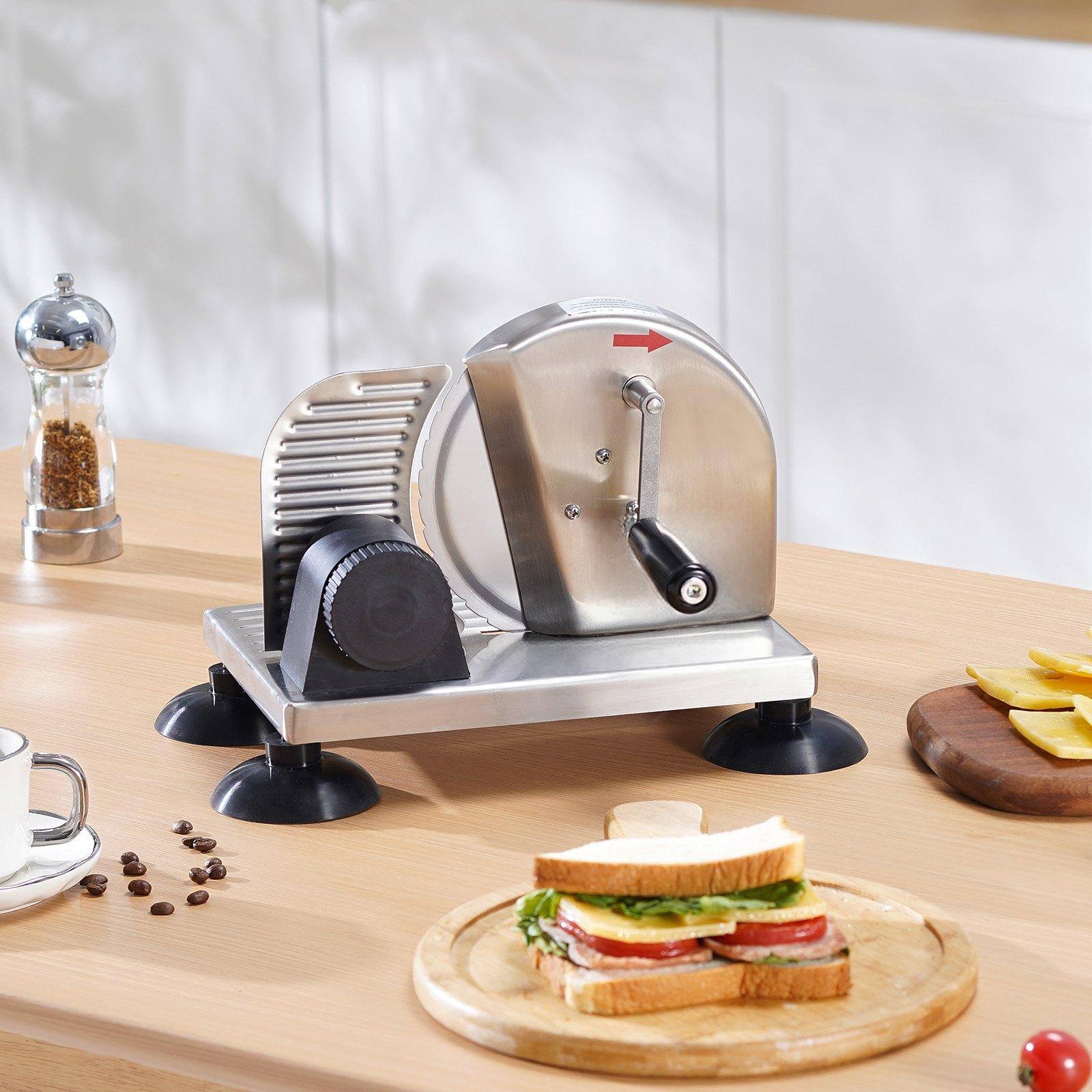 Alt View 1. Glintex - Manual Bread Cheese Slicer Adjustable Aluminum Cutter Stainless Blade Bakery Kitchen Cutters & Slicers ..