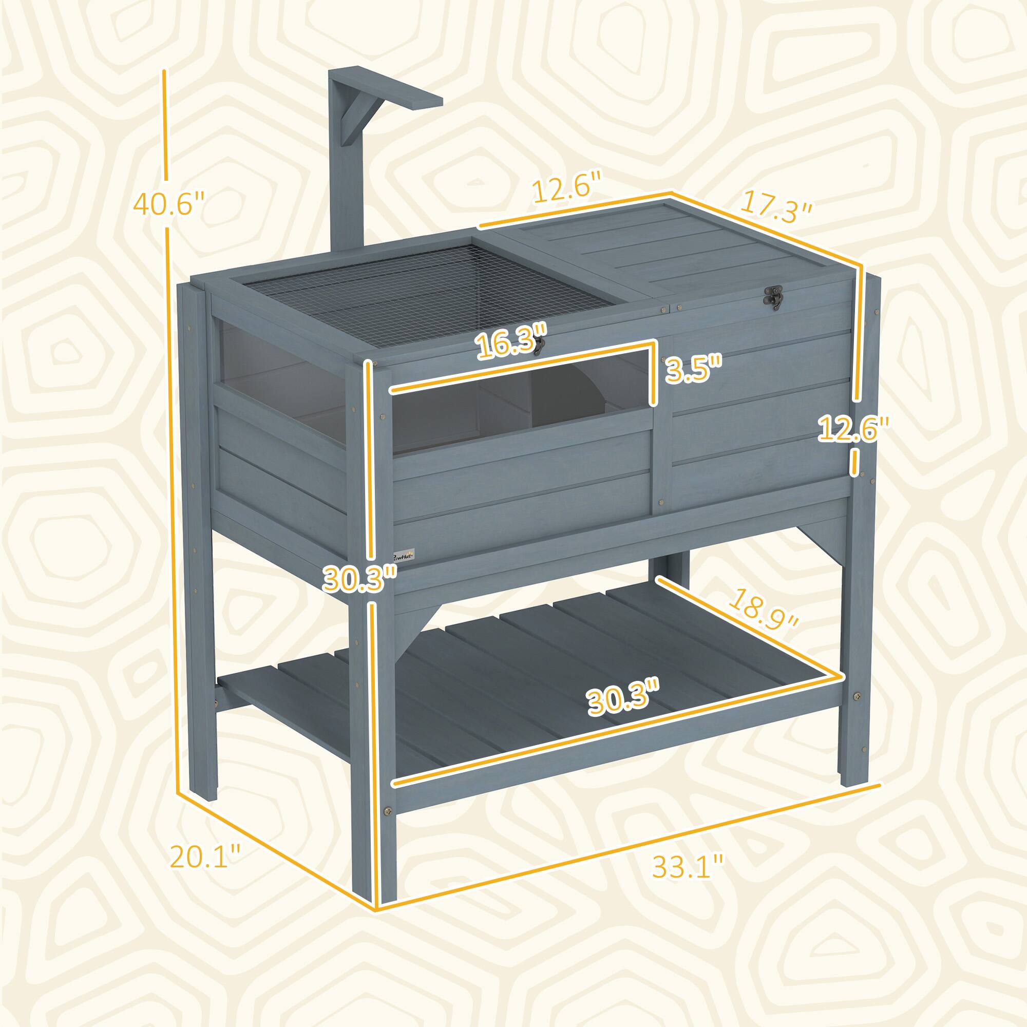 40.6"  
12.6"  
17.3"  
16.3"  
3.5"  
12.6"  
30.3"  
30.3"  
18.9"  
20.1"  
33.1"