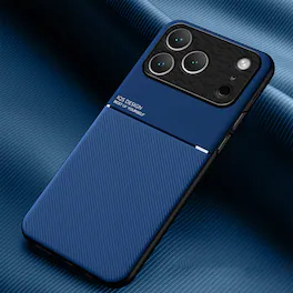 UUCOVER - Magnetic Case for Apple iPhone 18 Pro, Raised Edge Screen and Camera Protection, Slim Shockproof Drop-Proof Phone Cover - Blue