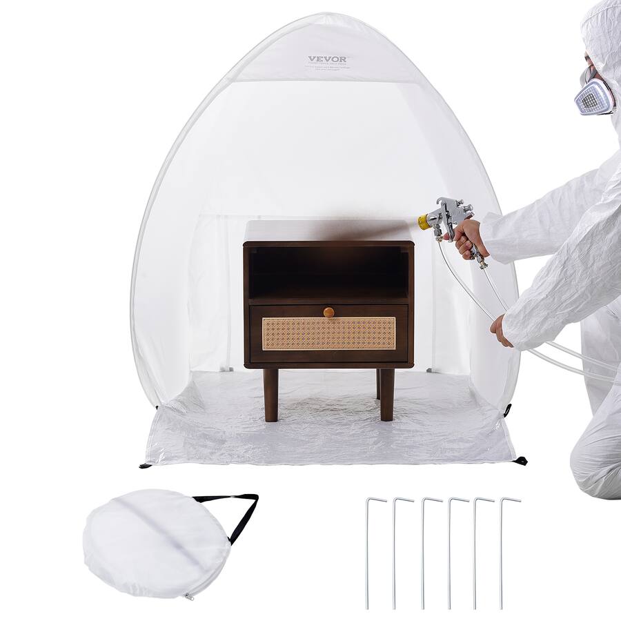 Storage Tent Small VEVOR Spray Paint Shelter,40 x 35 x 40 in Pop Up Portable Spray Paint ...