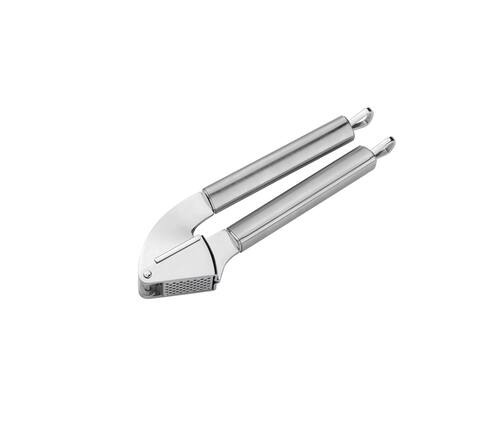 Front. Kuchenprofi - Parma Garlic Press, 18/10 Stainless Steel, 8-Inch - Silver.