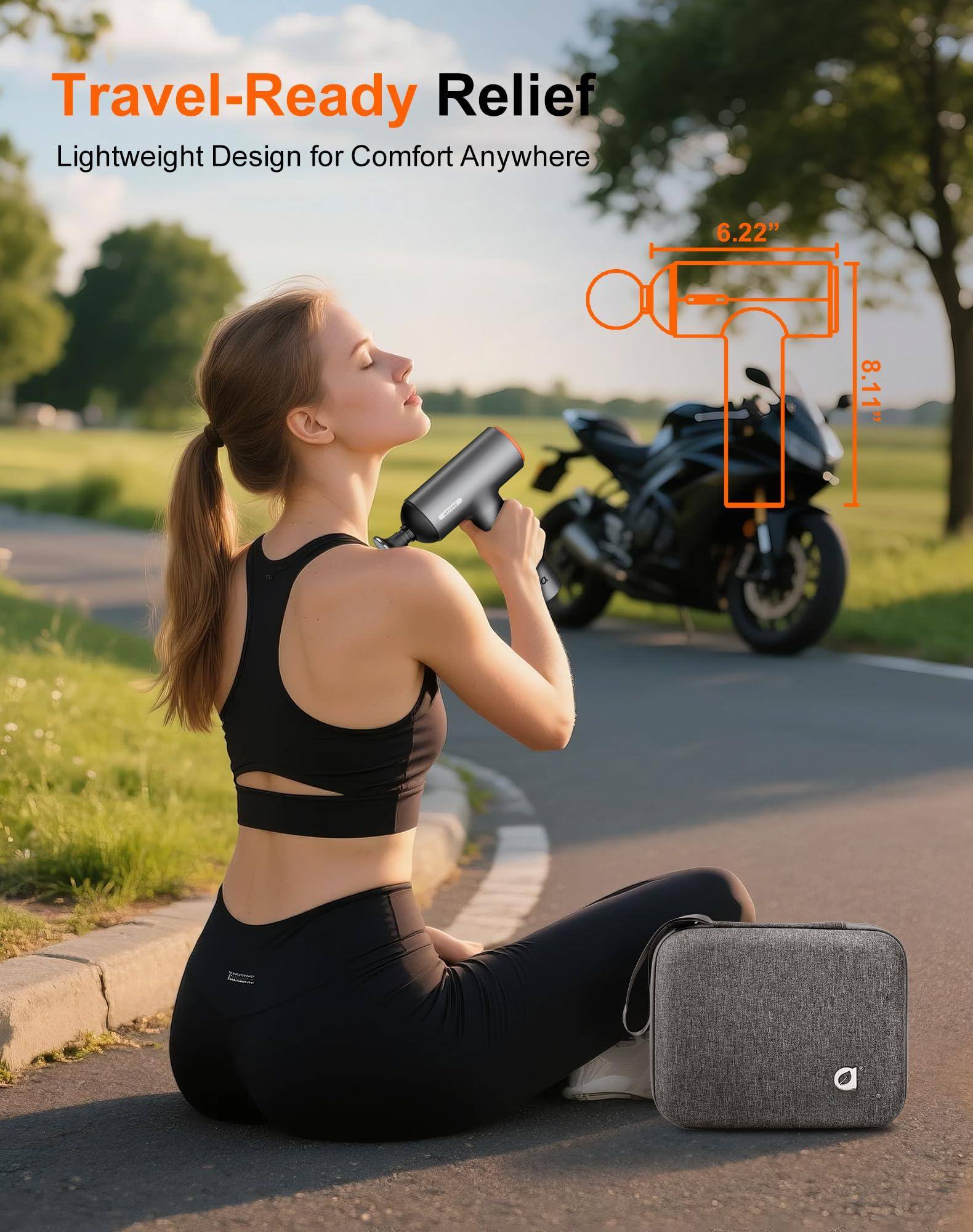 Travel-Ready Relief  
Lightweight Design for Comfort Anywhere  

6.22"  
8.11"