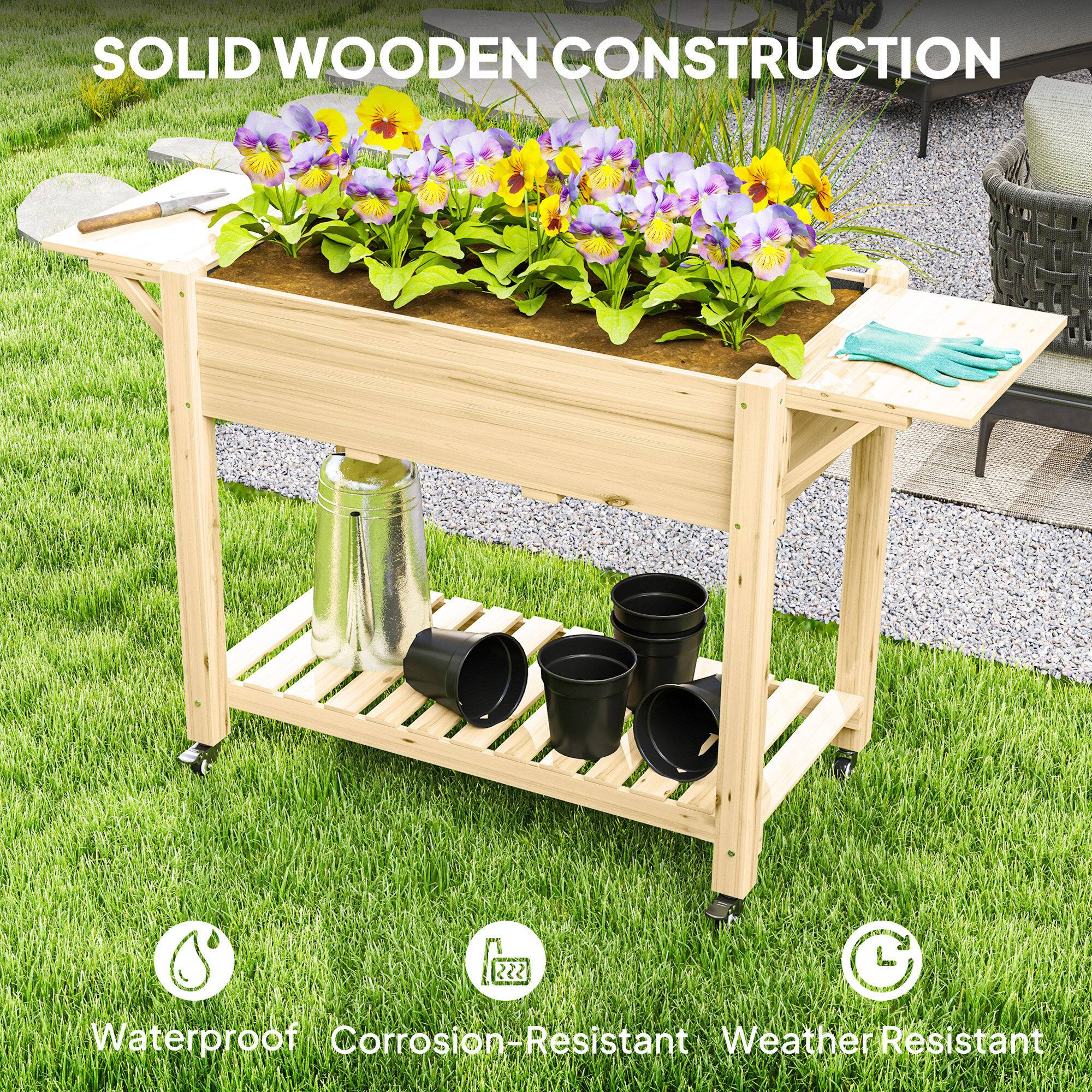SOLID WOODEN CONSTRUCTION

Waterproof  
Corrosion-Resistant  
Weather Resistant