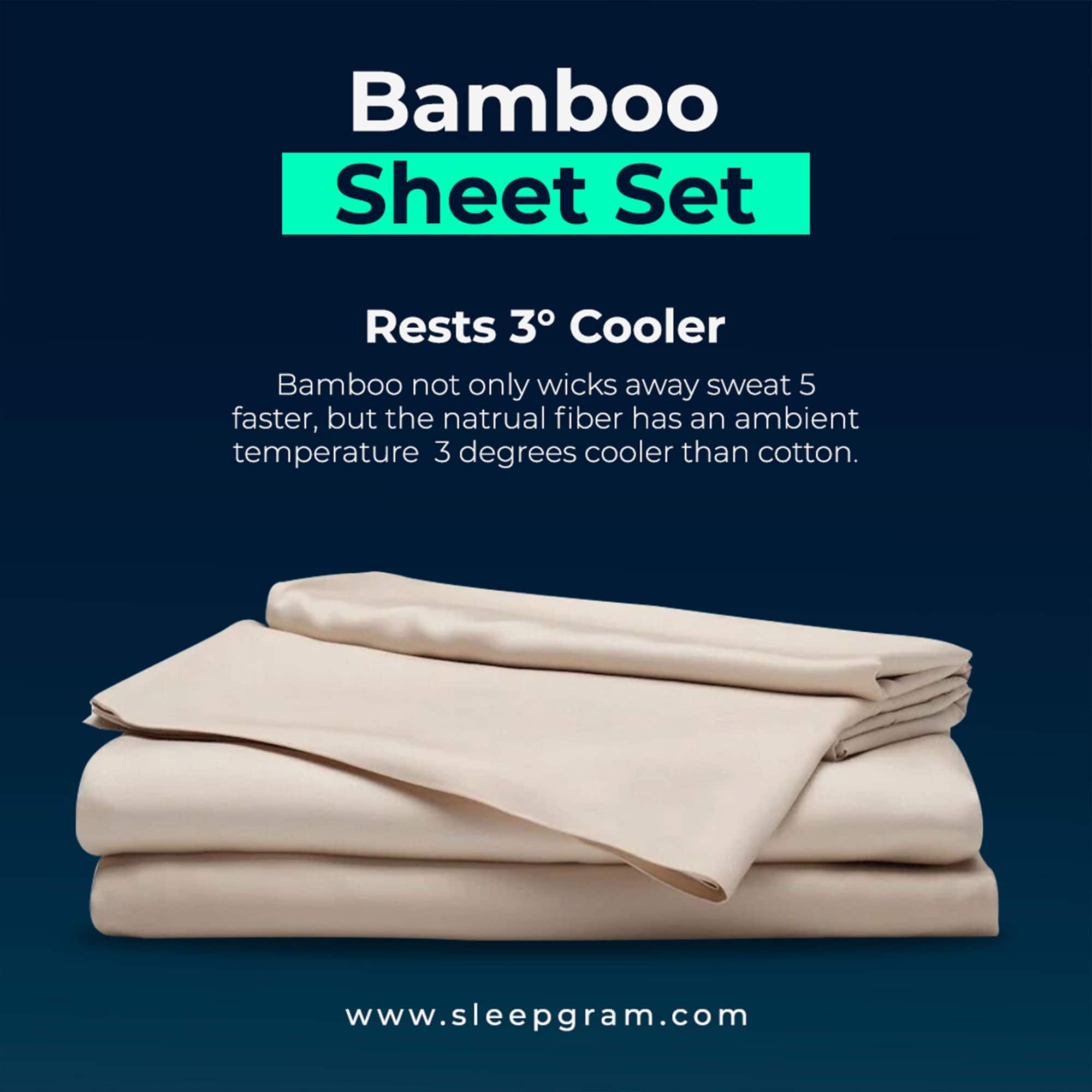 Sleepgram Bed Sheets - Thumbnail 5