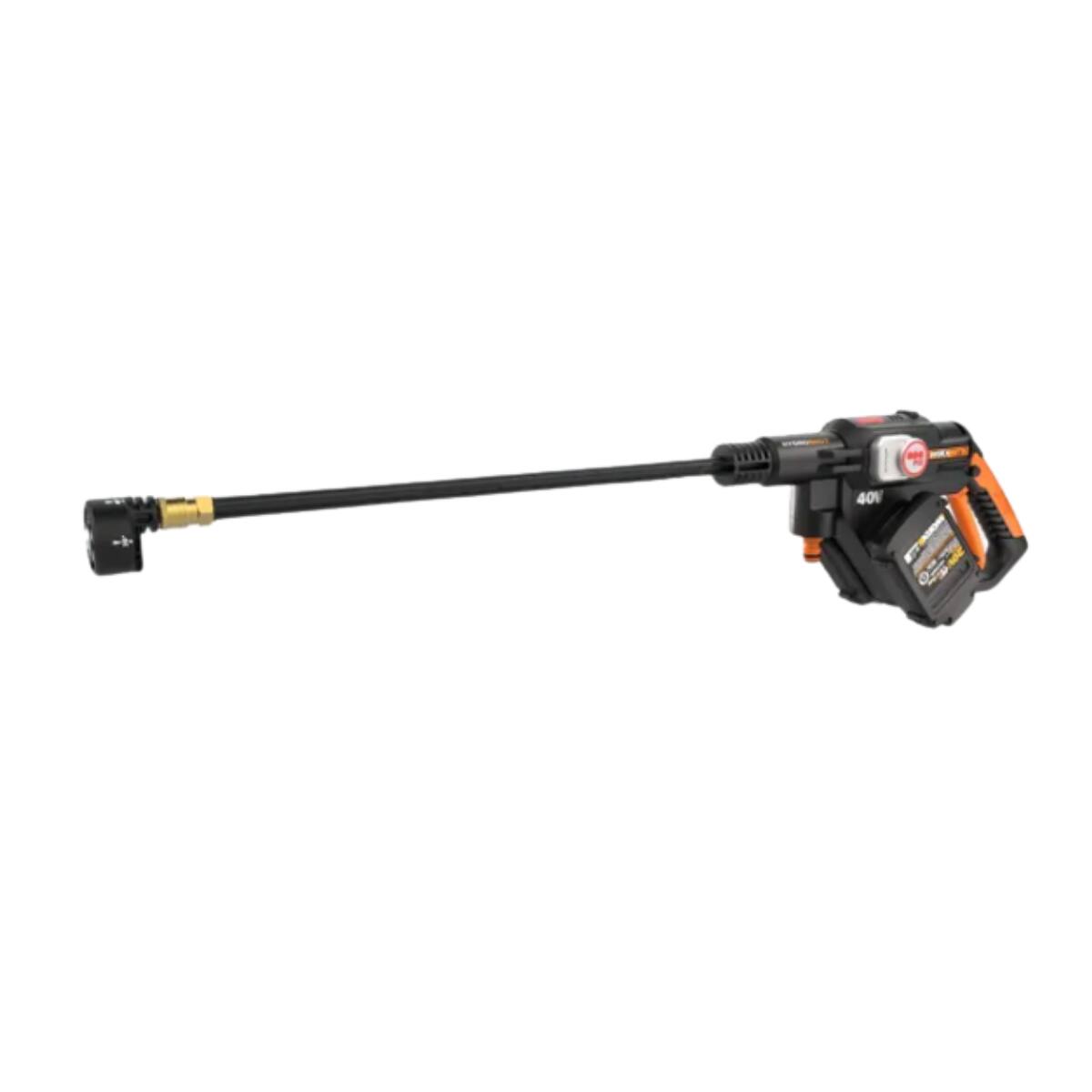 WORX - Nitro WP657 40V Power Share Hydroshot 800 Max PSI Power Cleaner-Batteries and Charger Included - Black