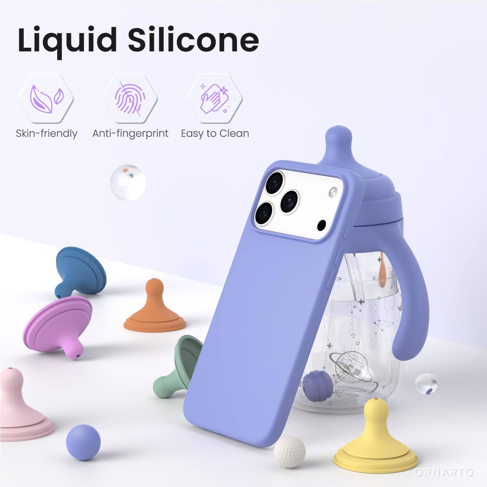 Liquid Silicone

Skin-friendly  
Anti-fingerprint  
Easy to Clean  

ORNARTO
