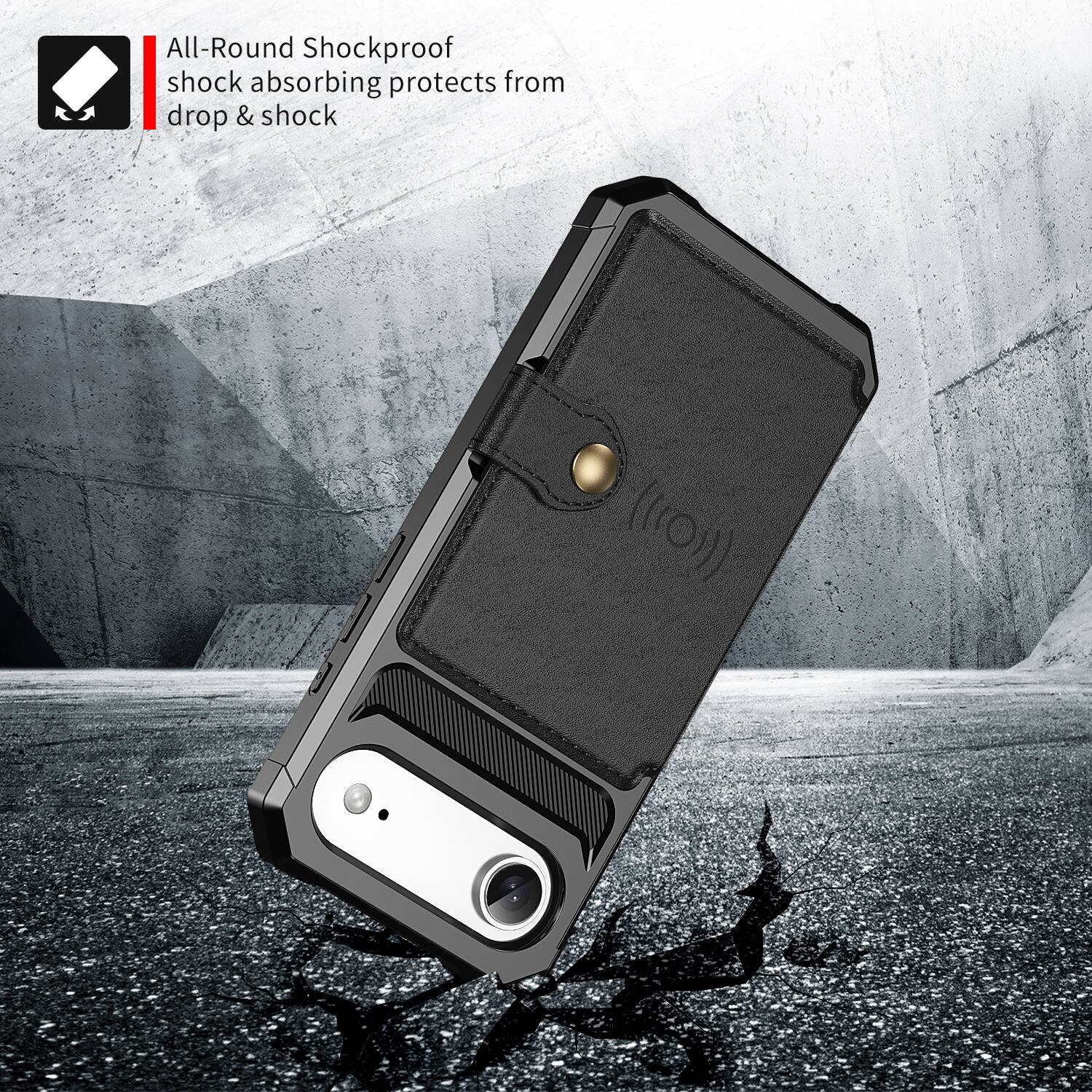 All-Round Shockproof shock absorbing protects from drop & shock