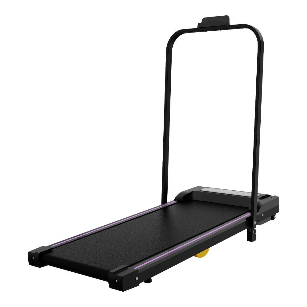 Alt View 9. Loheer - Loheer Under Desk Treadmill 2 in 1 Portable Walking Pad with Handle Remote LED Display Black - Black.