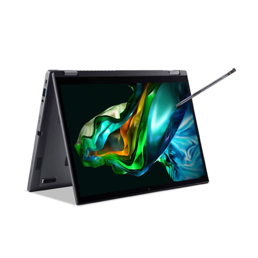 Back. Acer - Aspire 5 - 14" Touchscreen Laptop Intel Core i5-1335U 1.3GHz 16GB RAM 512GB SSD Windows 11 Home - Steel Gray.