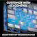 ESC CUSTOMIZE WITH KEYCONTROL F3 1 F4 3 # TAB 4 $ 5 % 0 Up CAPS Left Down Reload Right F Z CTRL Fireball Jump ADJUST EVERY KEY VIA LOGITECH G HUB