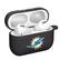 Alt View 1. Artinian - Miami Dolphins AirPods Pro Silicone Case Cover - Black.