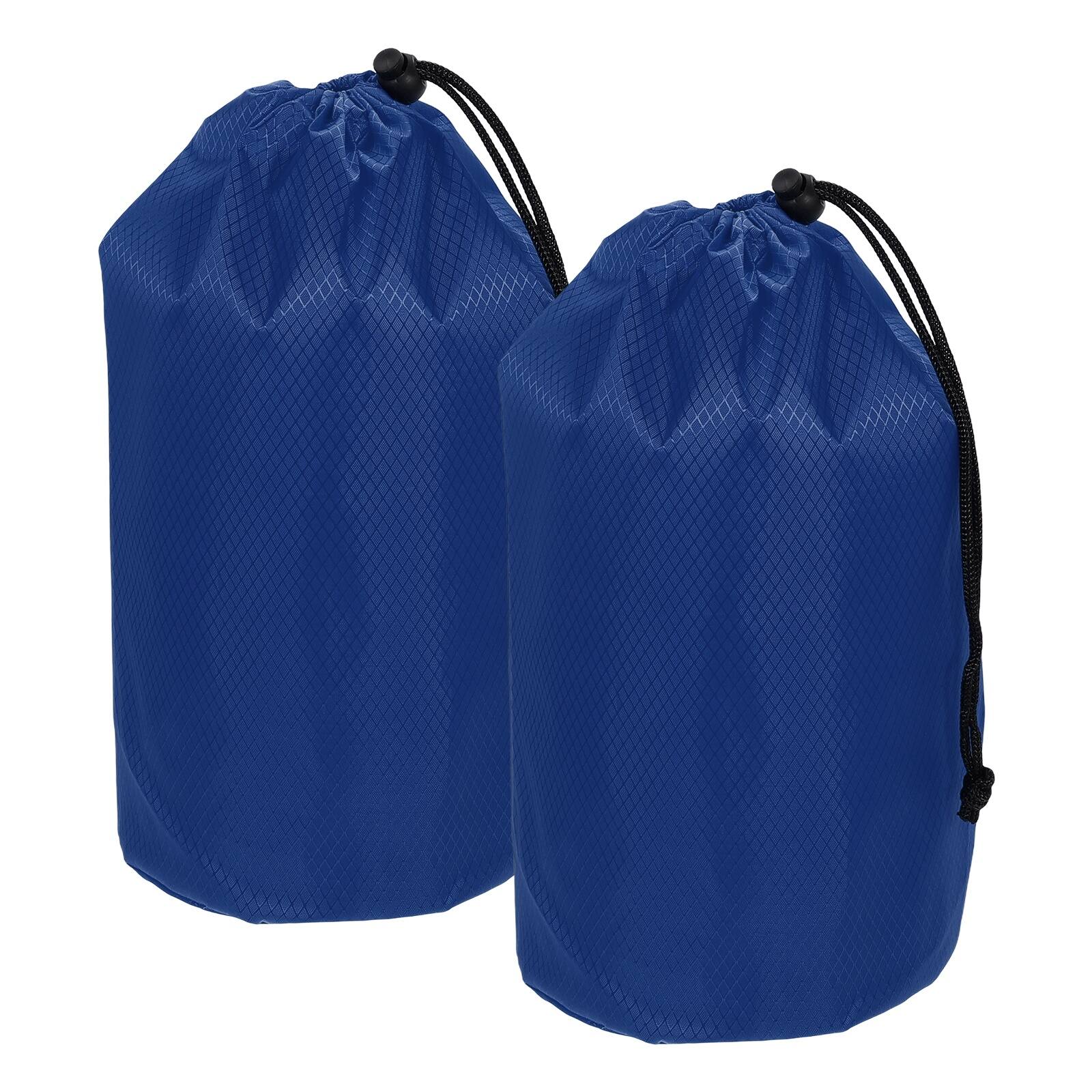 Unique Bargains - Stuff Sack, Portable Waterproof Ultralight Drawstring Dry Bag w/ Toggle, 6x12in, 2pcs for Backpacking/Camping - Sapphire price history on PriceWatchPro