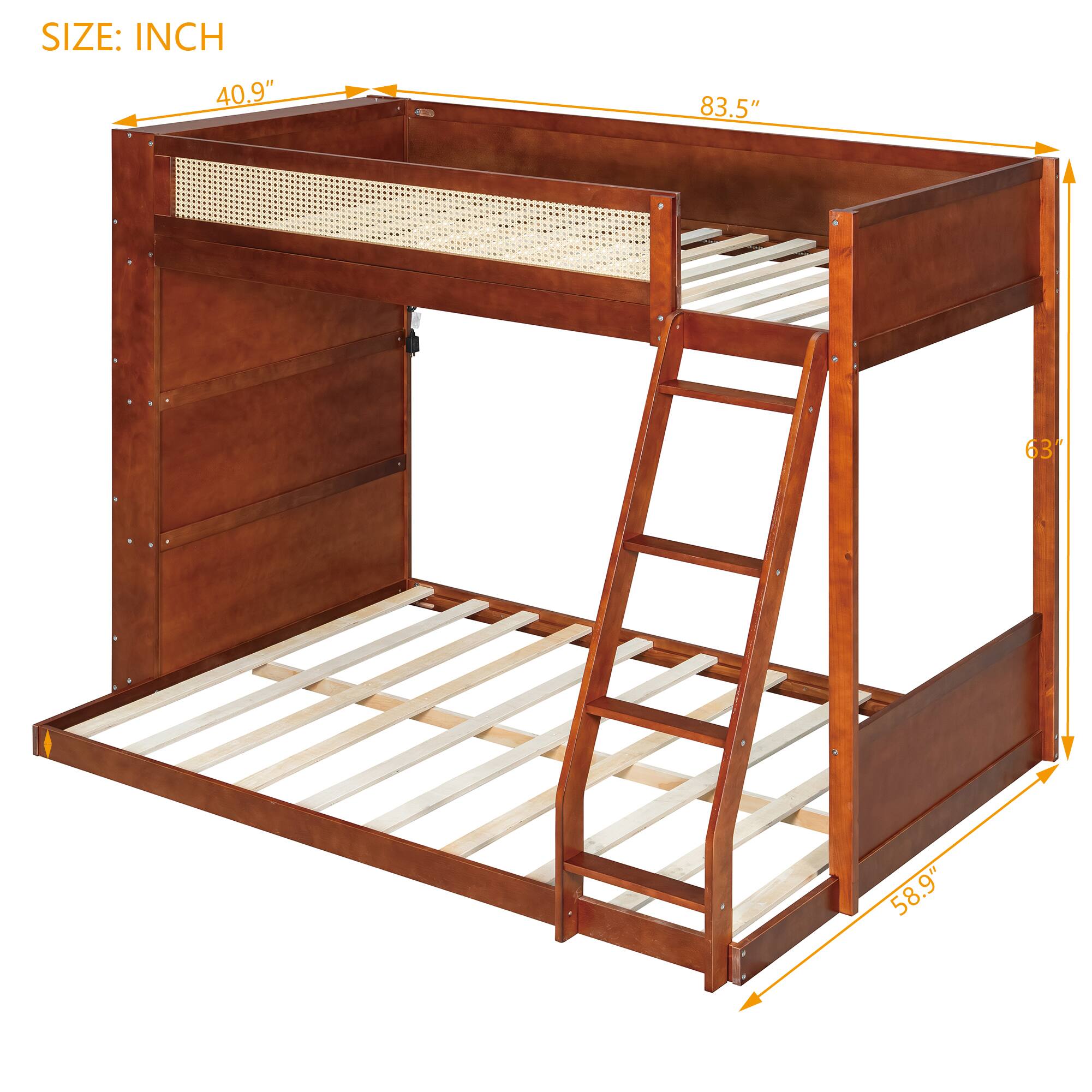 SIZE: INCH  
40.9" 83.5" 63" 58.9"