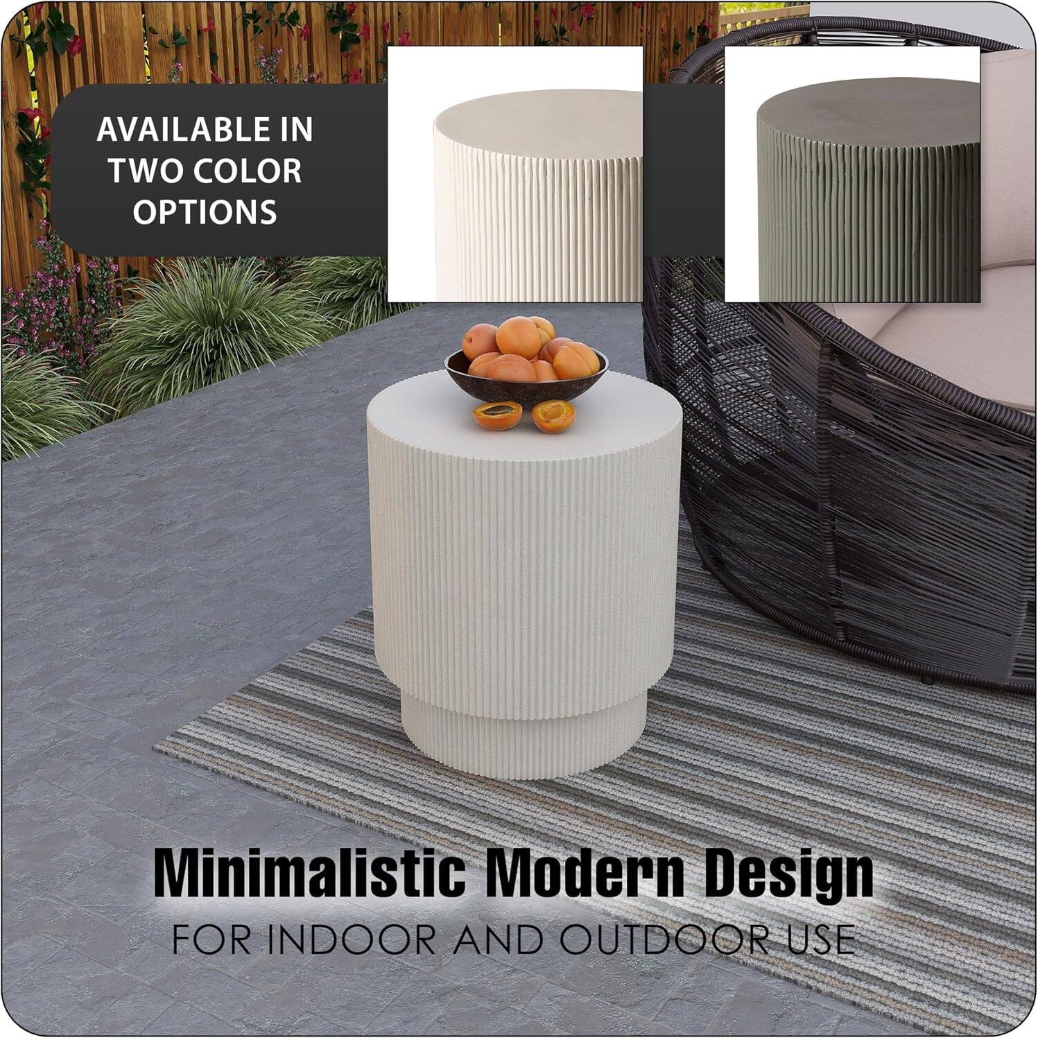 AVAILABLE IN TWO COLOR OPTIONS

Minimalistic Modern Design

FOR INDOOR AND OUTDOOR USE