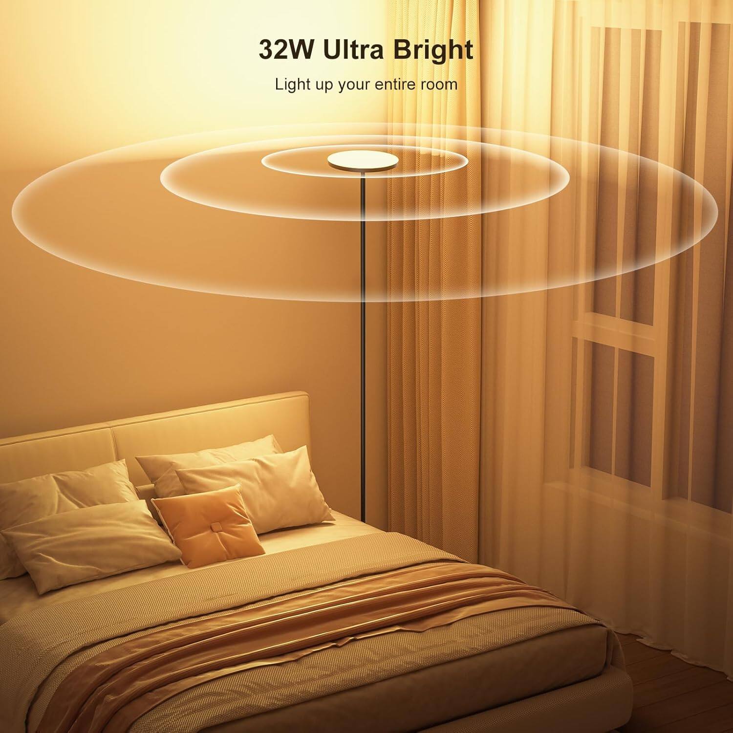32W Ultra Bright  
Light up your entire room