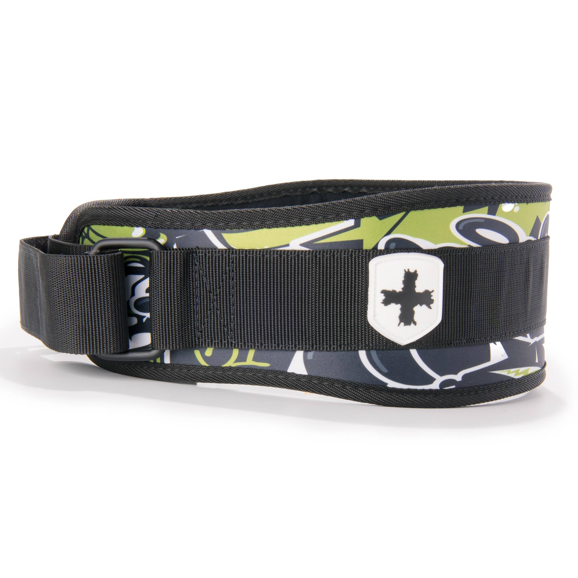 Alt View 2. Harbinger - Harbinger Men's 4.5" Foam Core Belt - Graffiti Green - Large - Graffiti Green.