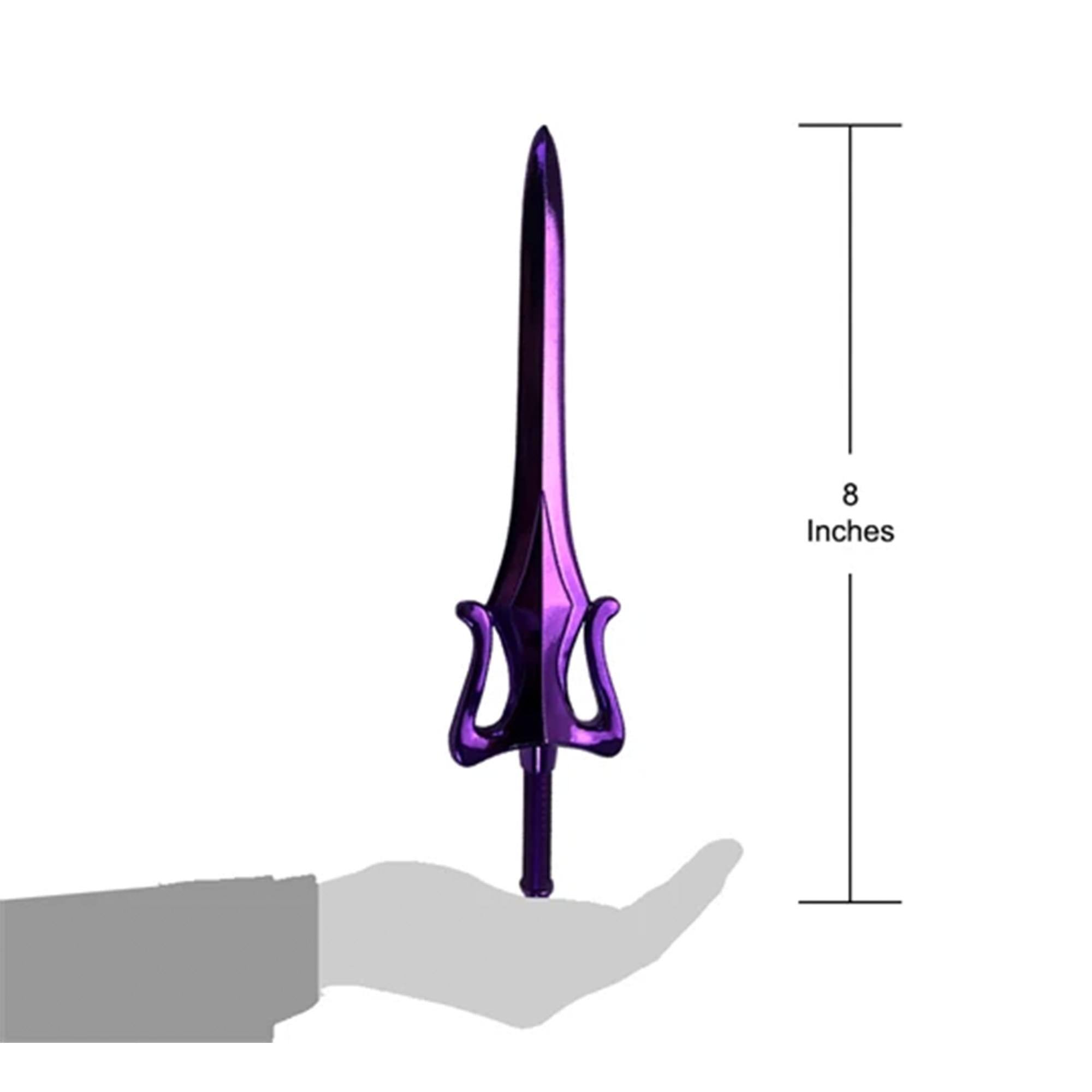 Alt View 2. Factory Entertainment - Masters of the Universe Skeletor Sword Scaled 8 Inch Prop Replica - Purple.