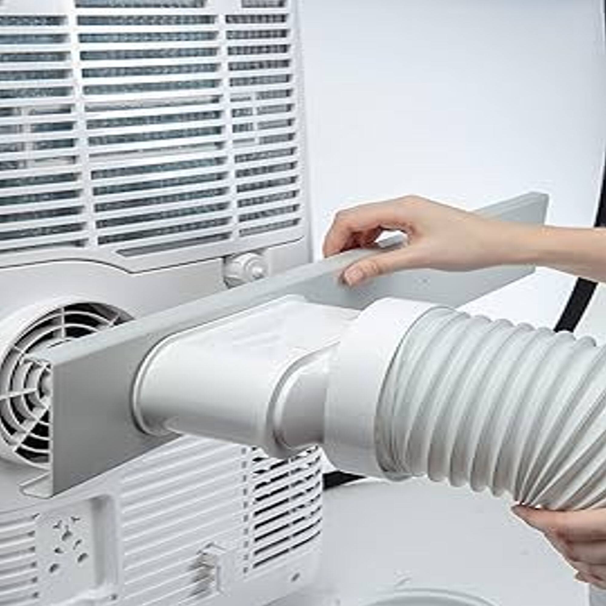 Alt View 2. Ivation - Replacement Window Kit Adapter 12k and 14k BTU Portable Air Conditioners - White.