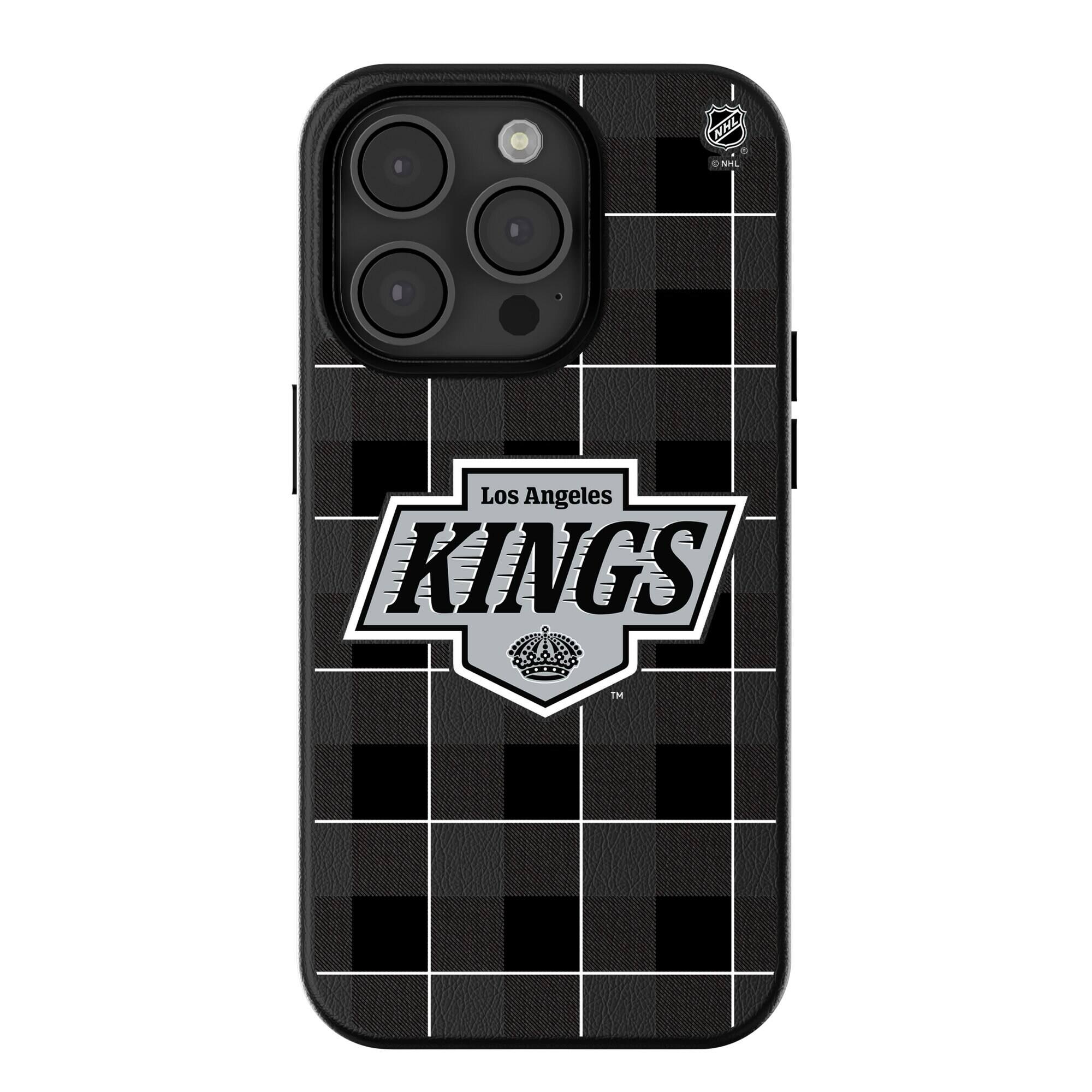 Keyscaper - NHL - Los Angeles Kings Plaid iPhone Magnetic Bump Case - 16 - Black price history on PriceWatchPro