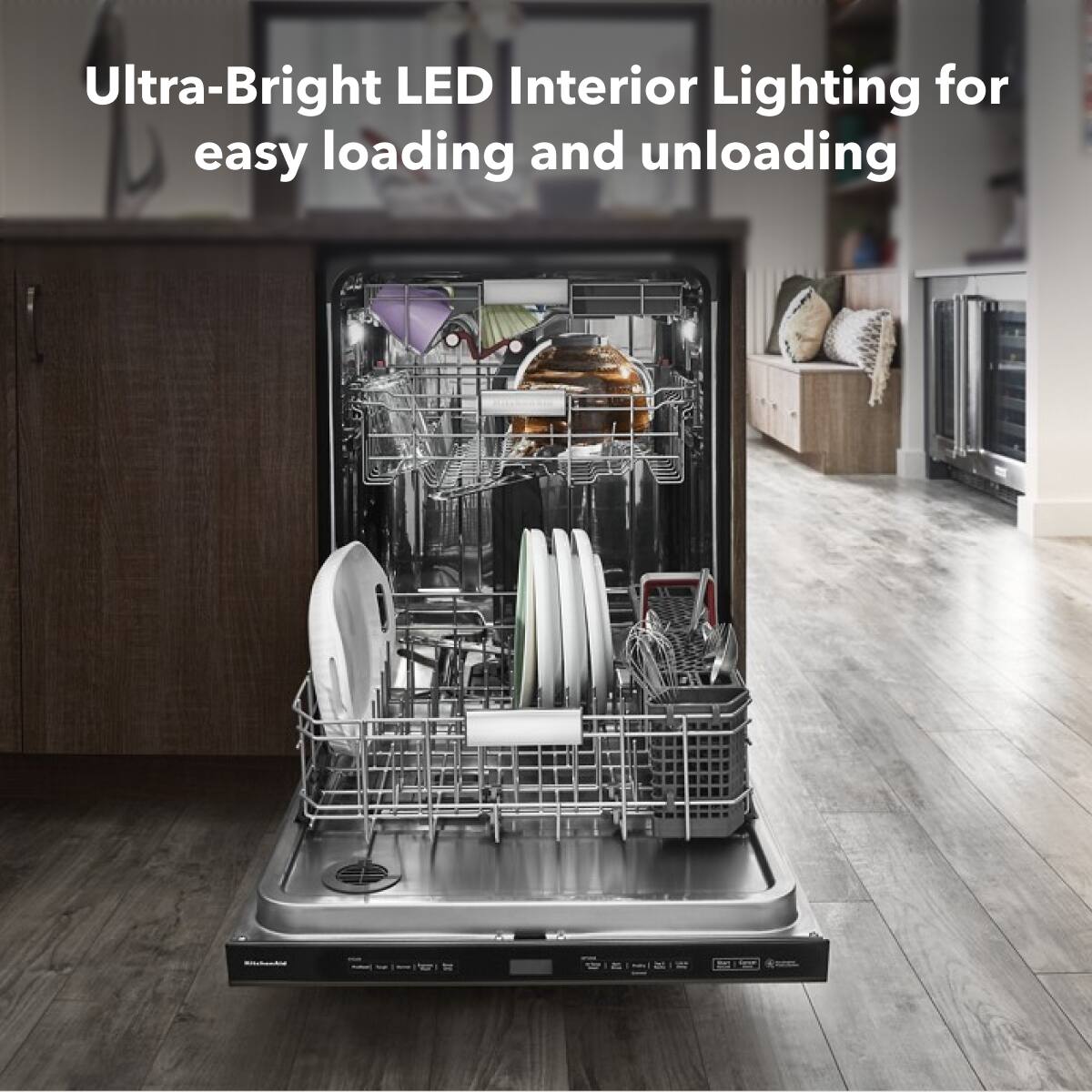 Ultra-Bright LED Interior Lighting for easy loading and unloading