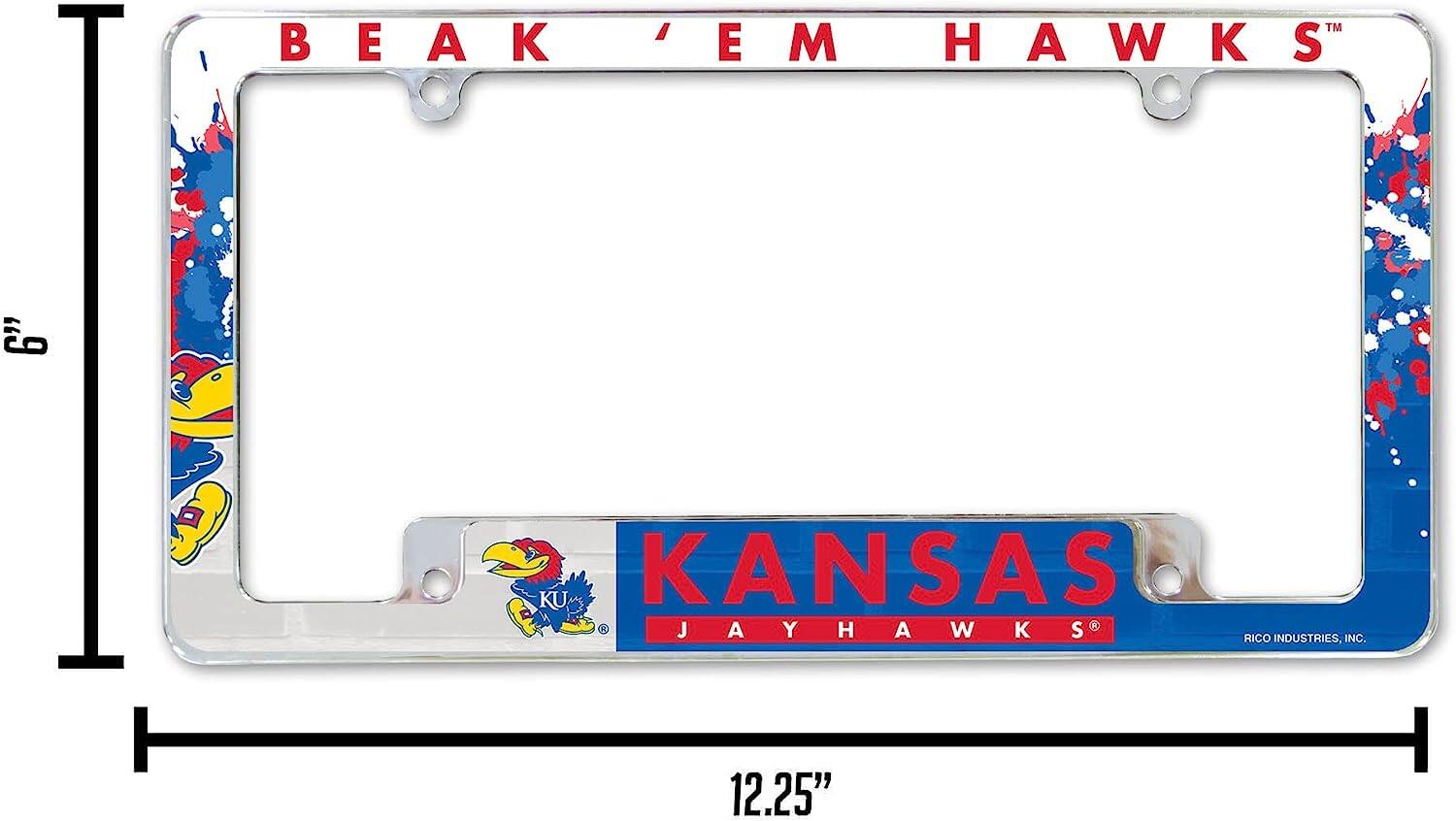 BEAK 'EM HAWKS™

KANSAS JAYHAWKS®

RICO INDUSTRIES, INC.

12.25"