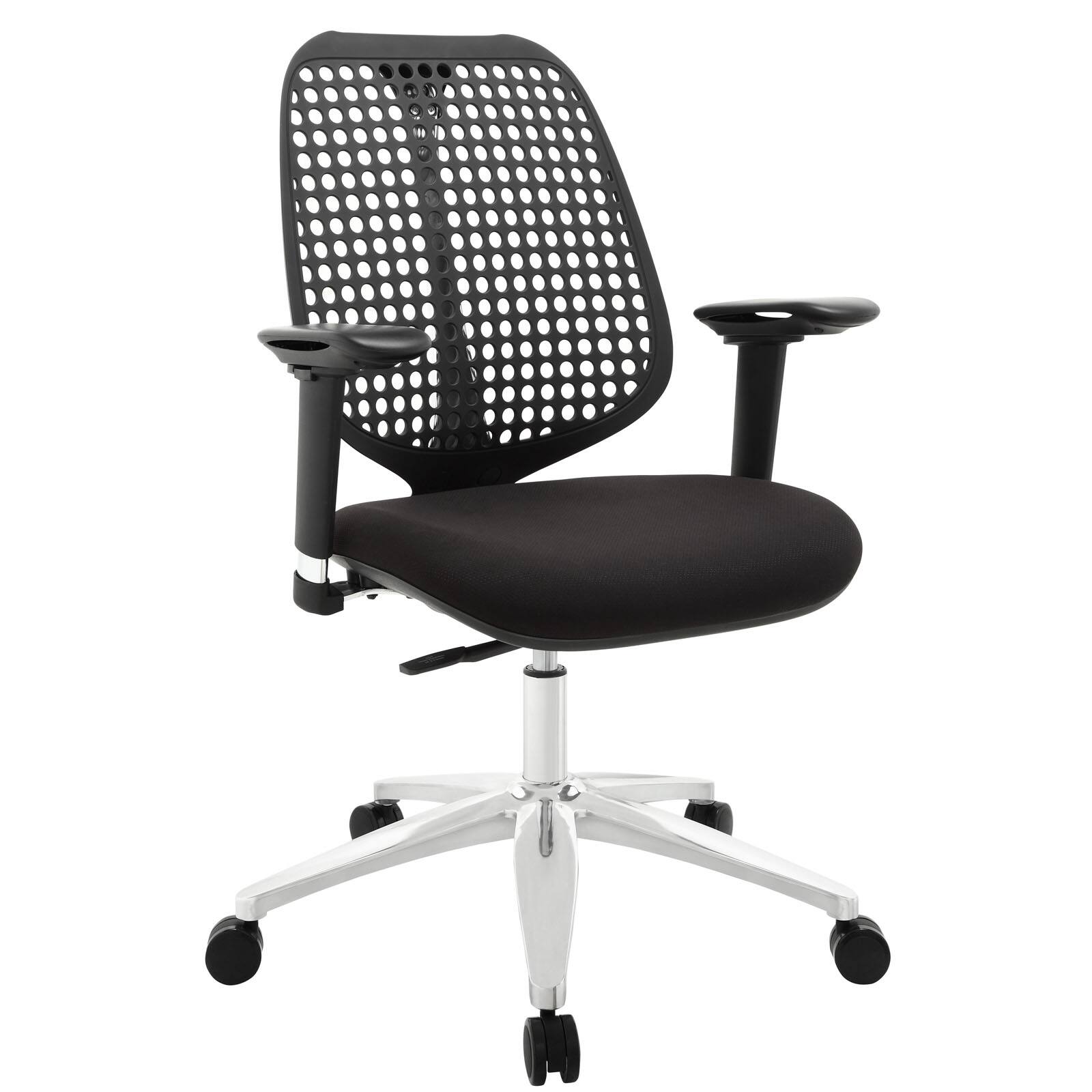 Angle. Modway - Reverb Premium Office Chair by Modway - Black.
