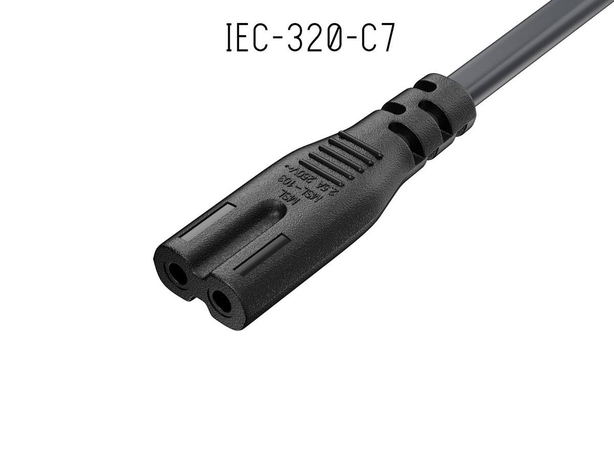 IEC-320-C7  
MSL-103 75W 1092 III 2.5A