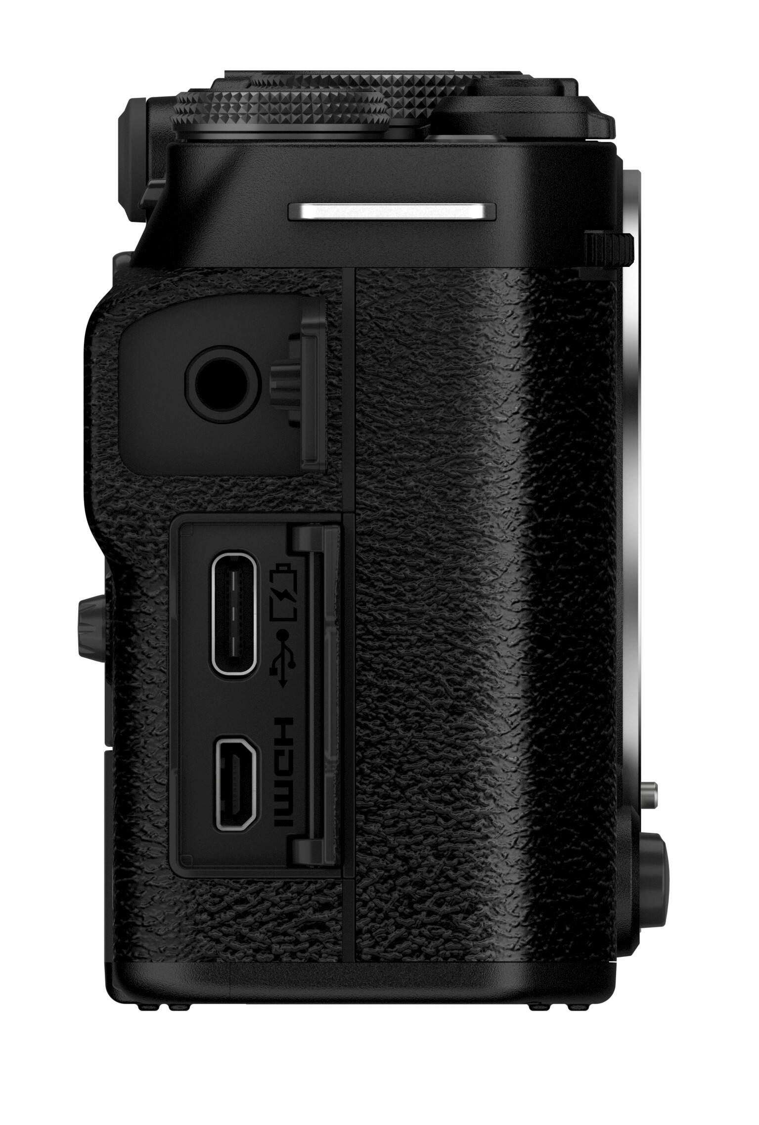 Alt View 16. Fujifilm - X-M5 Mirrorless Camera Body - Black.