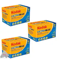 Kodak ULTRAMAX
FILM - FILME PELÍCULA PARA FOTOS A COLOR
400
36 EXP. POSES
CONT. 1 ROLLO 1 ROULEAU 1 ROLL