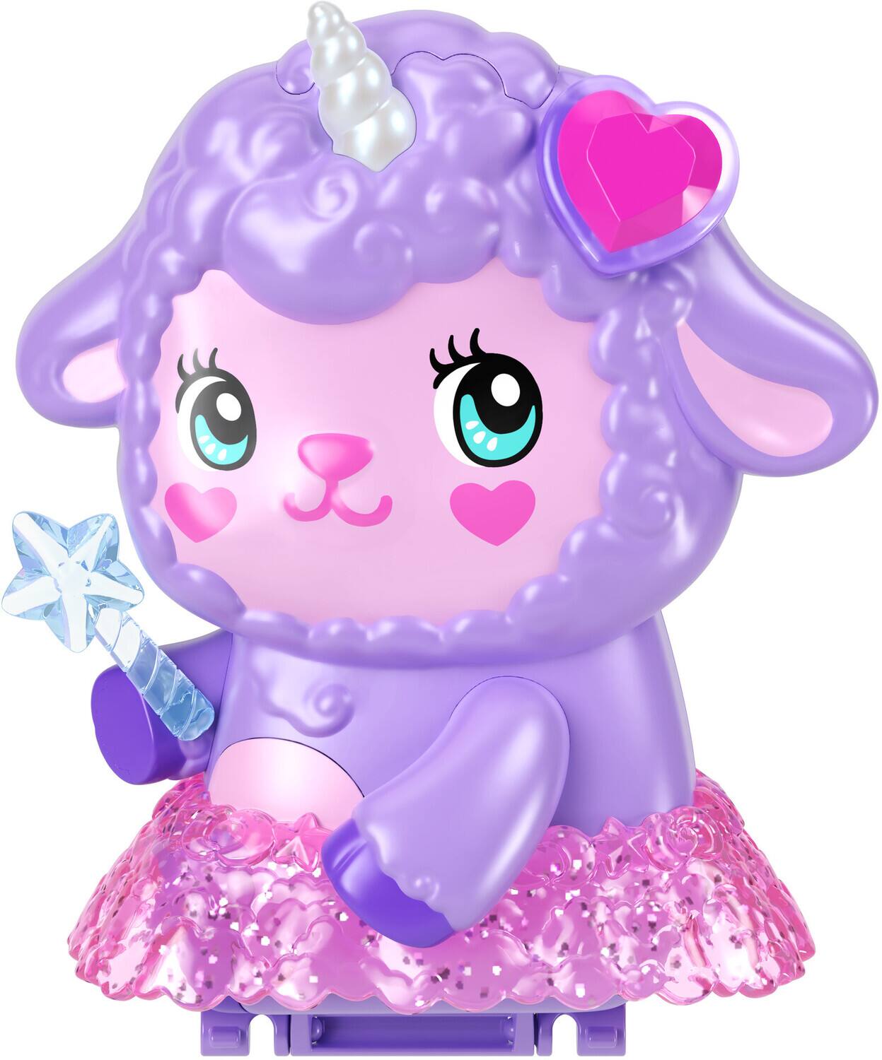 Alt View 1. Mattel - Mattel - Polly Pocket Cozy Dreamland Lamb Compact   - Collectibles - Multicolor.