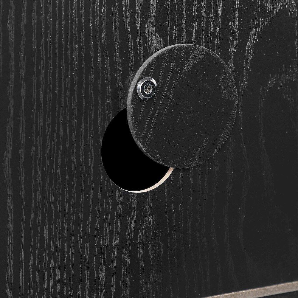 Alt View 6. Crosley Furniture - Essen Sideboard - Black.