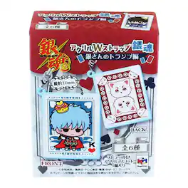 Megahouse - Gintama Blind Boxed Gin San Card w/ Strap - Red