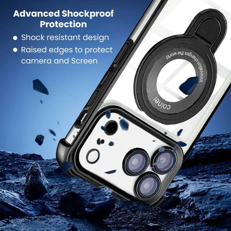Advanced Shockproof Protection  
- Shock resistant design  
- Raised edges to protect camera and Screen