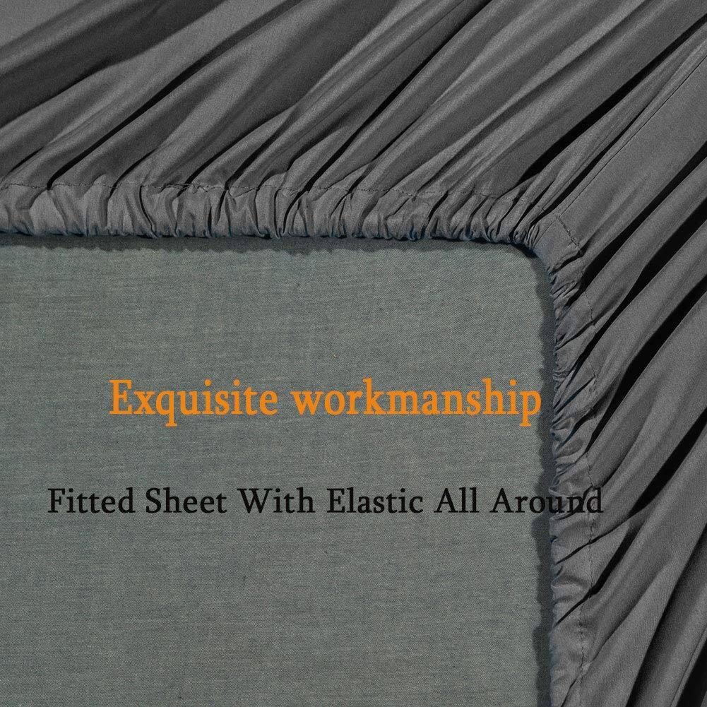 Exquisite workmanship  
Fitted Sheet With Elastic All Around