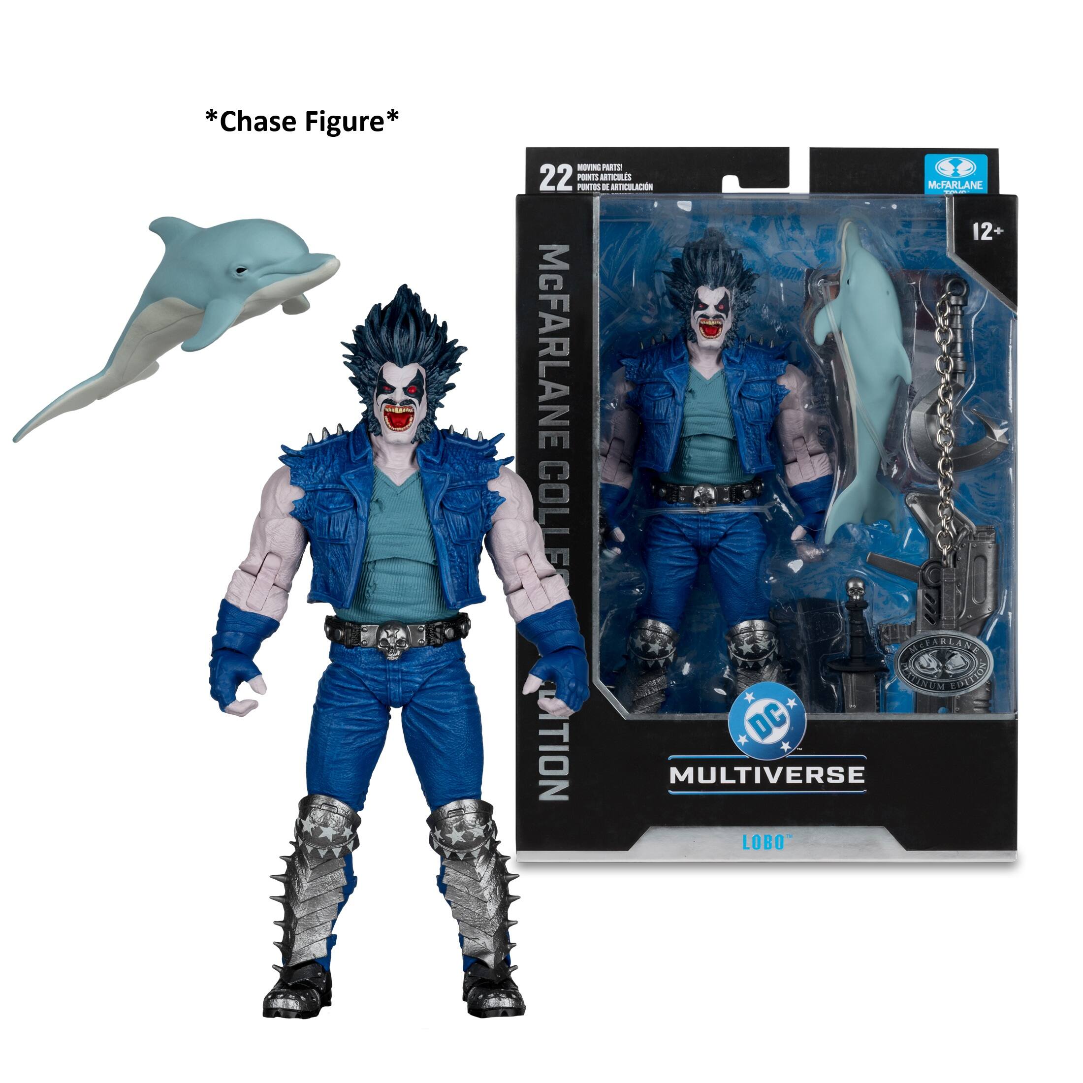 *Chase Figure* - nais 22 PS MITCRIS PONTEL a -T McFARLANE COLI McFARLANE 12+ TION DEARLAN GREETON LITW * DC MULTIVERSE LOBO