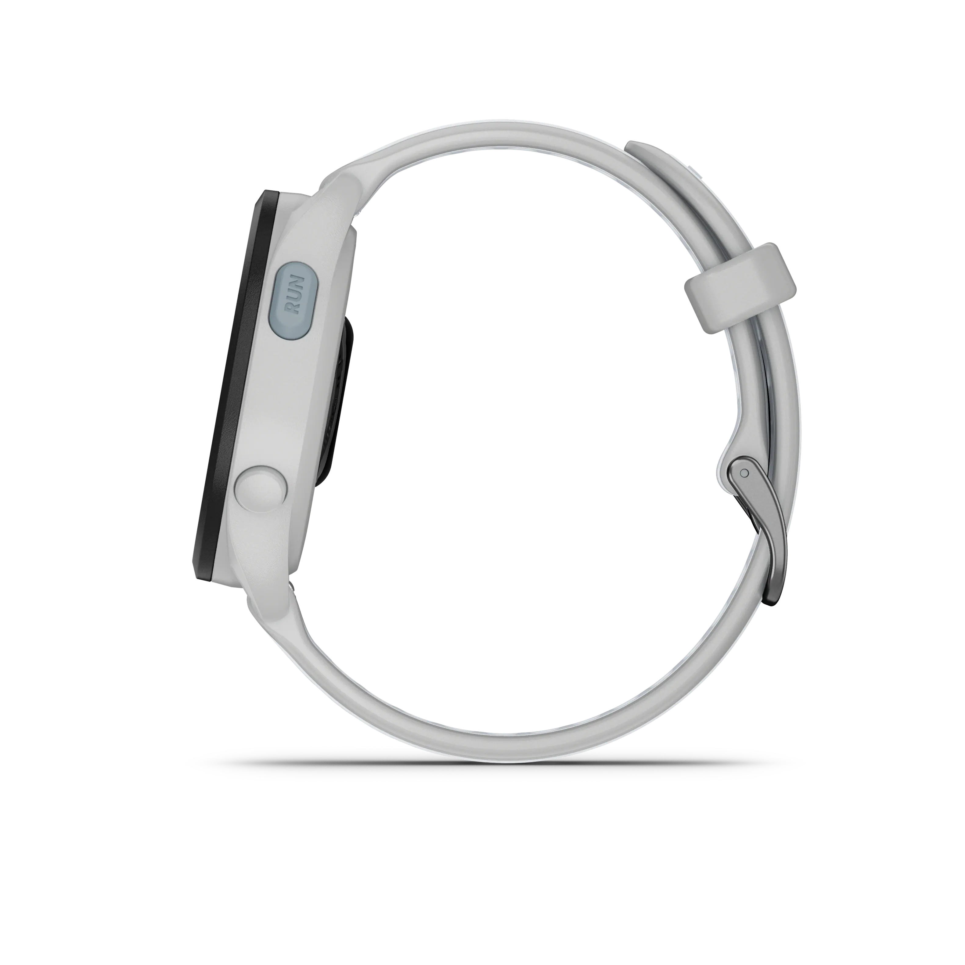 Angle. Garmin - Garmin Forerunner 165 GPS Running Smart Watch Bundle - Mist Gray/Whitestone - Mist Gray/Whitestone.