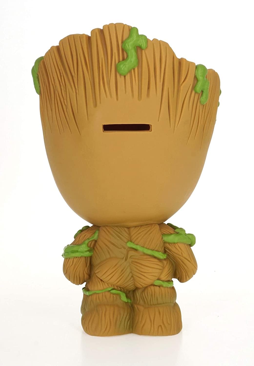 Alt View 1. Monogram - Marvel Baby Groot 8 Inch PVC Figural Bank - Brown.