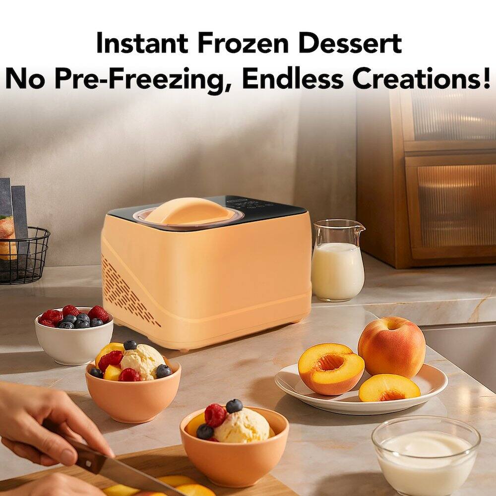 Instant Frozen Dessert  
No Pre-Freezing, Endless Creations!