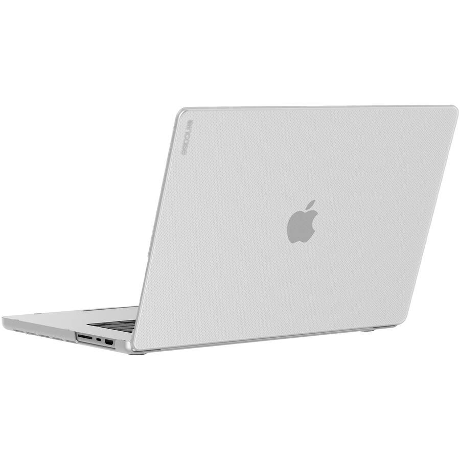 Alt View 5. Incase - Incase Hardshell Case for MacBook Pro 16-inch (2021) Dots - For Apple MacBook Pro - Textured Dot Design - Clear - 16" - Gray/Clear.