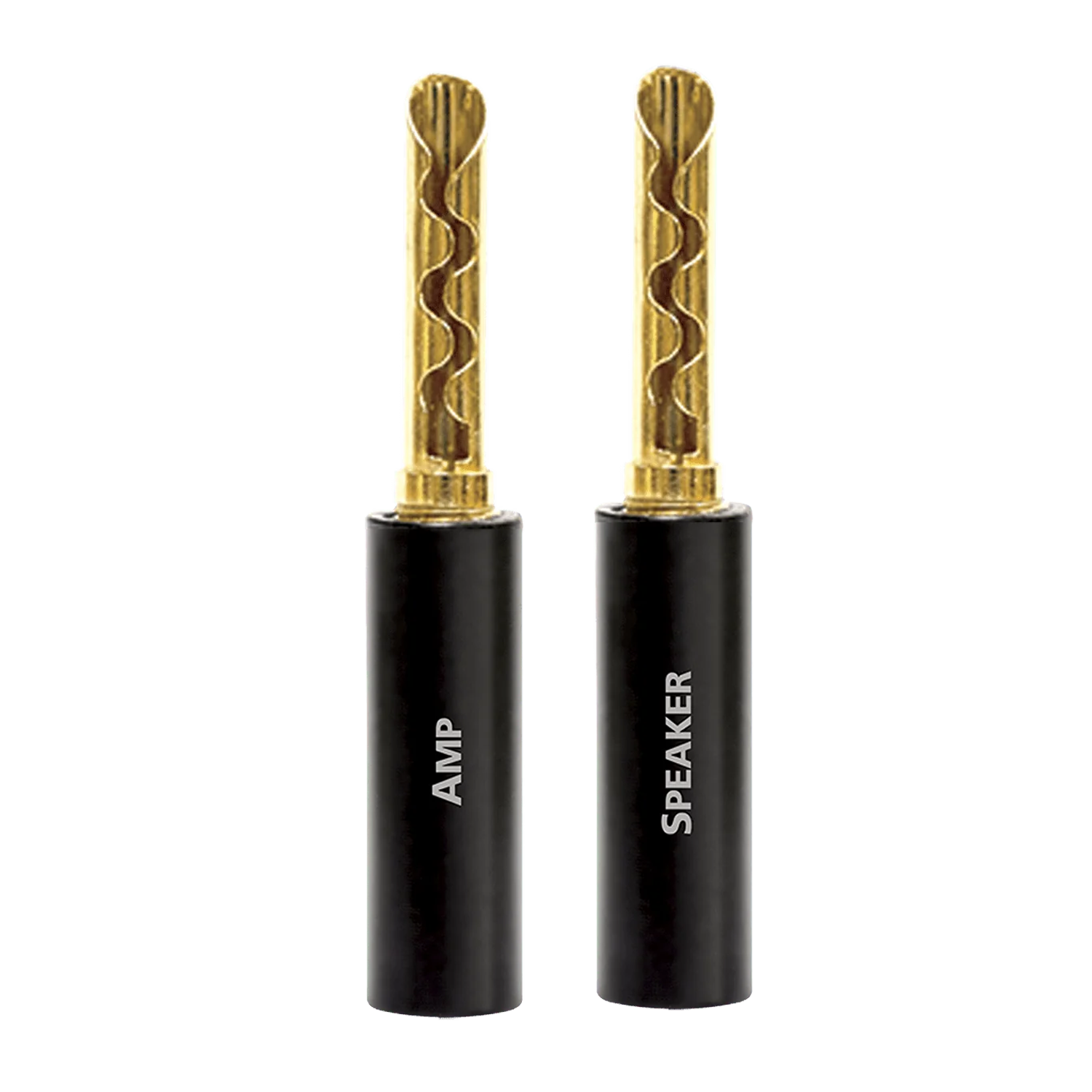 AudioQuest - SureGrip 100 Banana Speaker Connectors - Set of 12 - Gold
