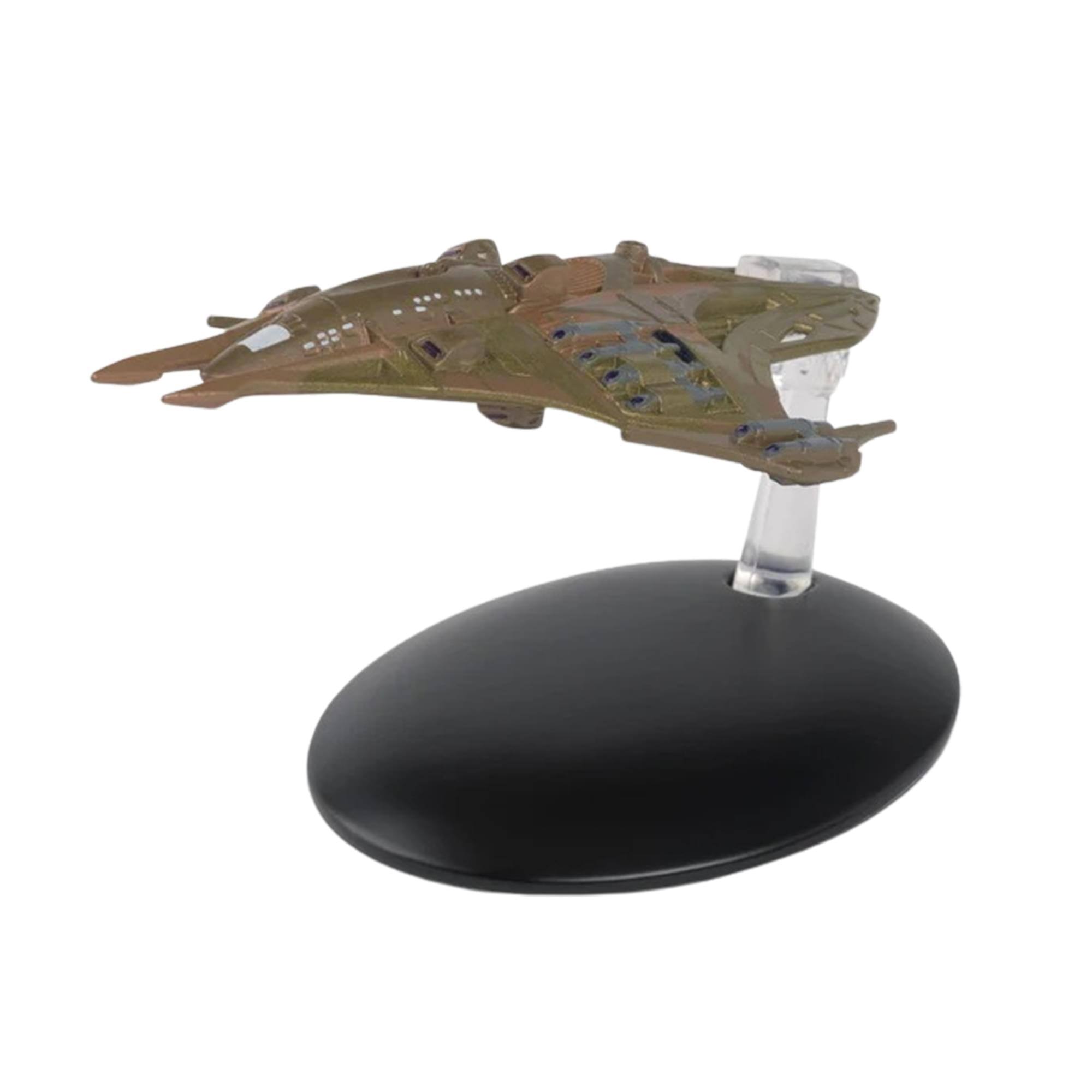 Alt View 1. Eaglemoss - Eaglemoss Star Trek Starship Replica | Lokirrim Fighter - Black.
